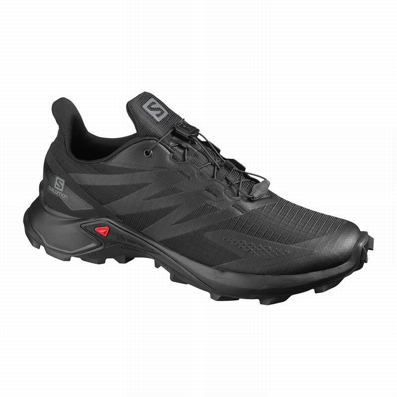 SALOMON SUPERCROSS BLAST Philippines - Men's Trail Running Shoes - Black | 370965-CPG